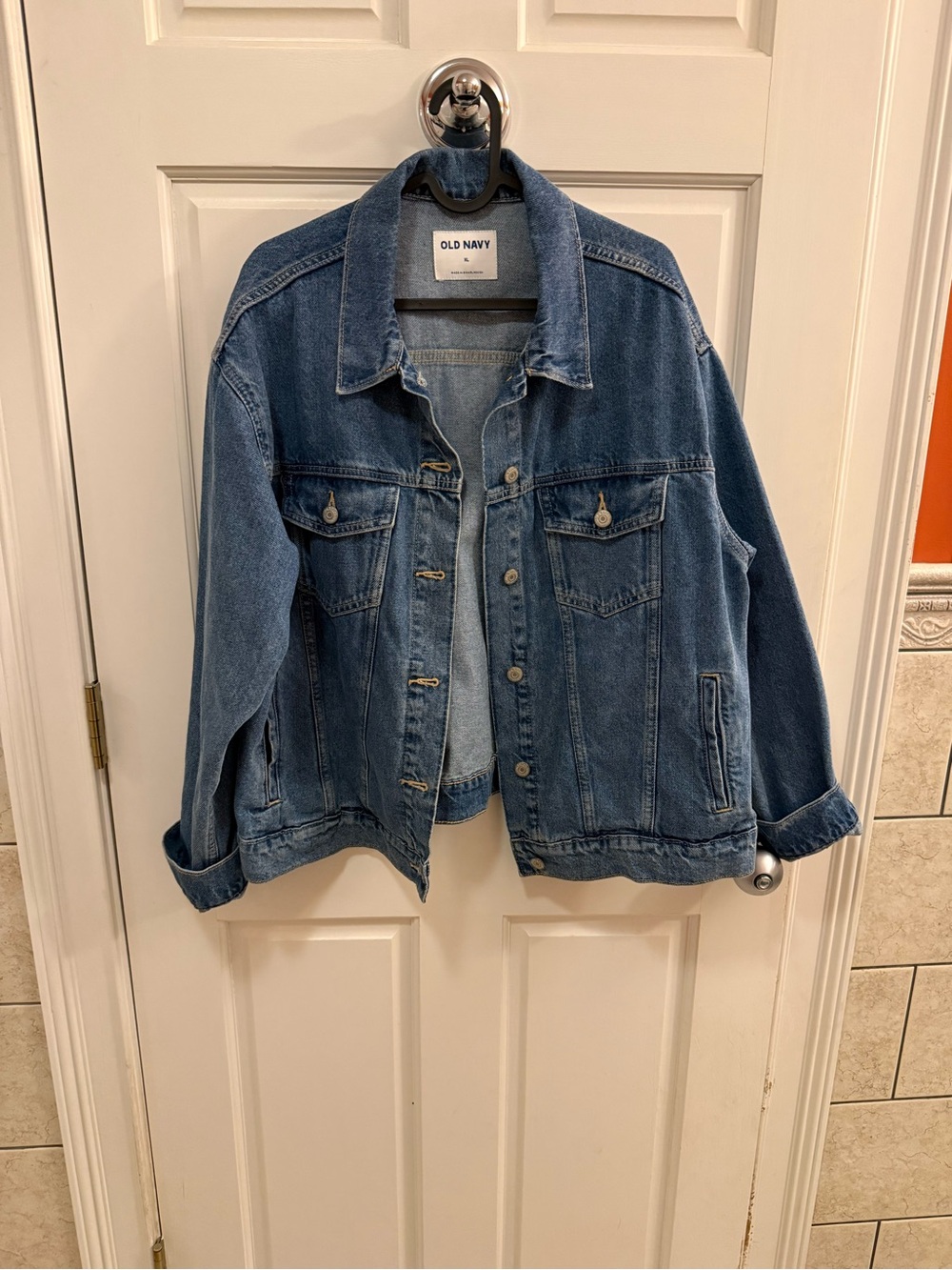 Old Navy Women's Medium Blue Denim Jacket